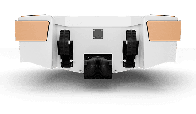 Boat back view